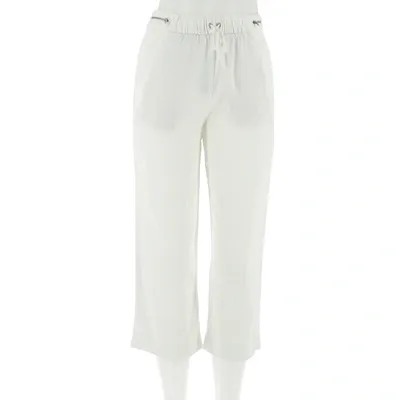 Pre-owned Comptoir Des Cotonniers Trousers In White