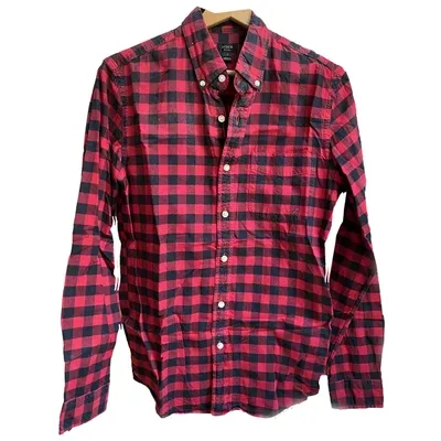 Pre-owned Jcrew Shirt In Red