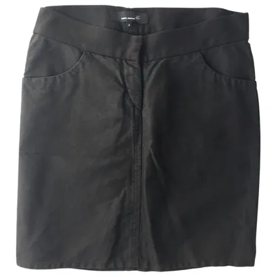 Pre-owned Isabel Marant Mini Skirt In Black