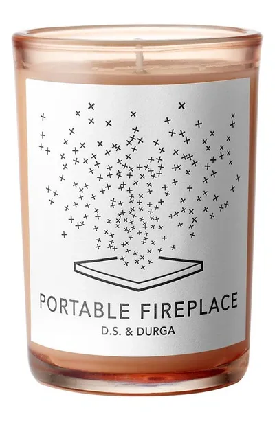 D.s. & Durga Portable Fireplace Scented Candle In No Colour