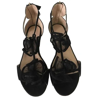 Pre-owned Giambattista Valli Sandal In Black