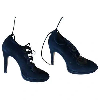 Pre-owned Reiss Heels In Black