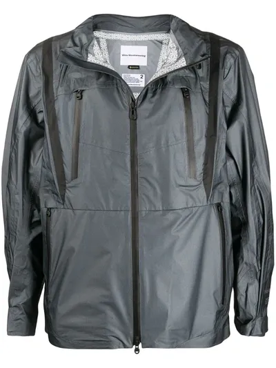 White Mountaineering Gore Tex Lightweight Jacket In Grey