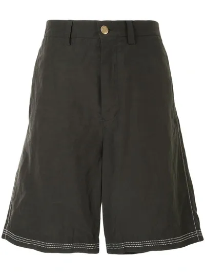 Giorgio Armani Knee-length Shorts In Grey