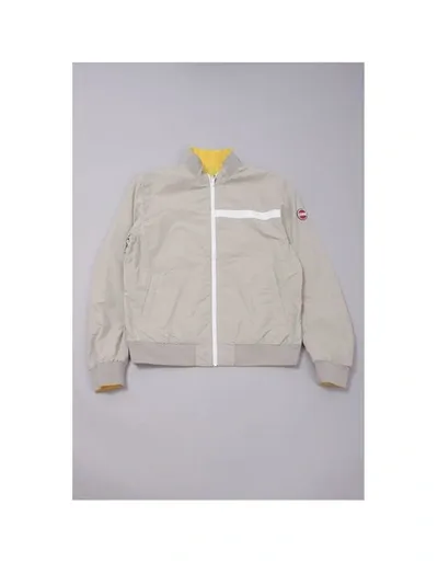 Colmar Reversible Hooded Jacket Colour: School Bus/toast In Grey