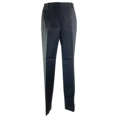 Pre-owned Dior Straight Pants In Black