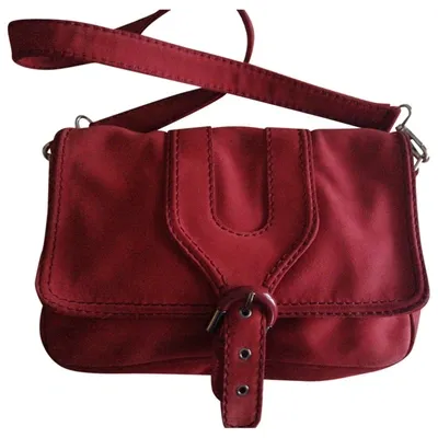 Pre-owned Kenzo Crossbody Bag In Burgundy