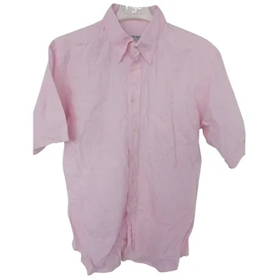 Pre-owned Giorgio Armani Shirt In Pink