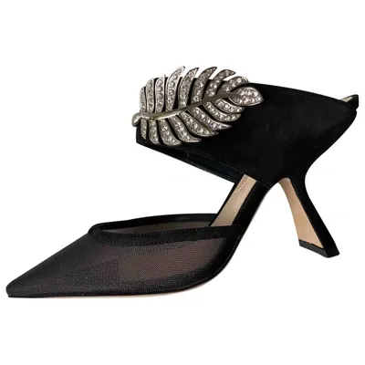 Pre-owned Nicholas Kirkwood Sandals In Black