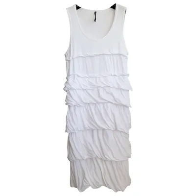 Pre-owned Liviana Conti Dress In White