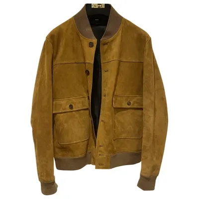 Pre-owned Jil Sander Jacket In Camel