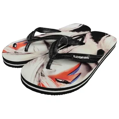 Pre-owned Elevenparis Flip Flops In Multicolour