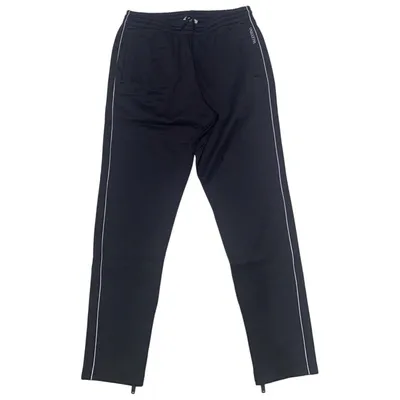 Pre-owned Valentino Trousers In Black