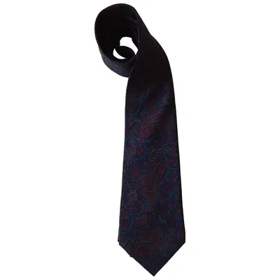 Pre-owned Giorgio Armani Silk Tie In Multicolour