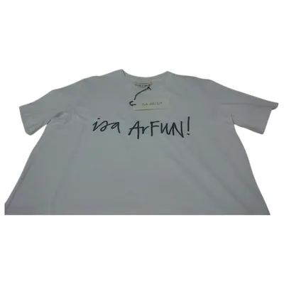 Pre-owned Isa Arfen White Cotton Top