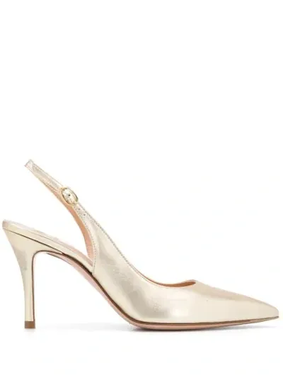 Roberto Festa Mentha Pumps In Gold