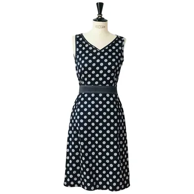 Pre-owned Marc Jacobs Mid-length Dress In Navy