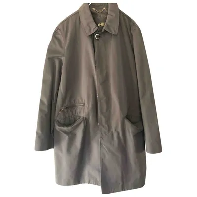 Pre-owned Brunello Cucinelli Black Polyester Coat