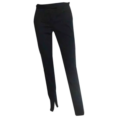 Pre-owned Givenchy Large Pants In Black