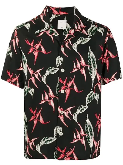 Sandro Tropical Printed Shirt - 100% Exclusive In Black