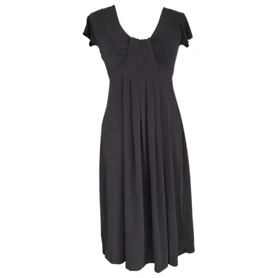 Pre-owned Max Mara Mid-length Dress In Black