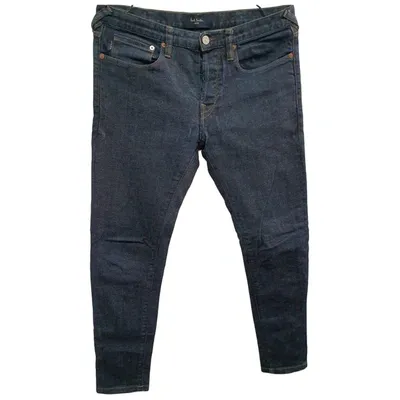 Pre-owned Paul Smith Slim Jean In Blue