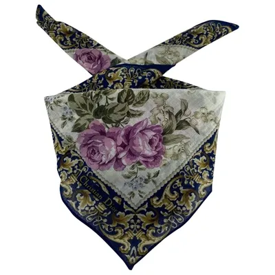 Pre-owned Dior Neckerchief In Multicolour