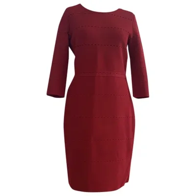 Pre-owned Dior Mid-length Dress In Red