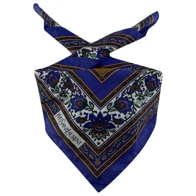 Pre-owned Saint Laurent Neckerchief In Other