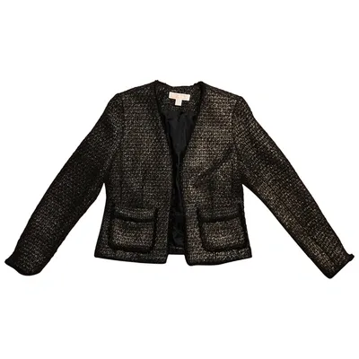 Pre-owned Michael Kors Wool Blazer In Black