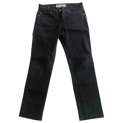 Pre-owned Notify Slim Jeans In Brown