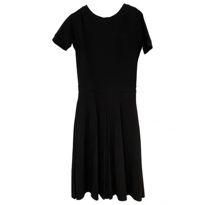 Pre-owned Max Mara Mid-length Dress In Black