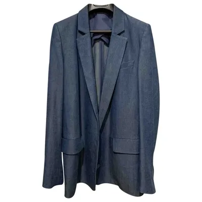 Pre-owned Acne Studios Blue Synthetic Jacket