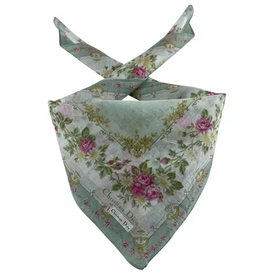 Pre-owned Dior Neckerchief In Multicolour