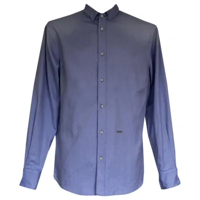 Pre-owned Dsquared2 Shirt In Blue