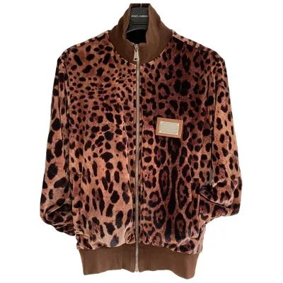 Pre-owned Dolce & Gabbana Jacket In Brown