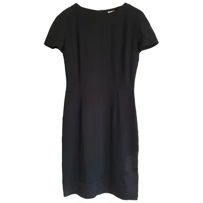 Pre-owned Valentino Mid-length Dress In Black