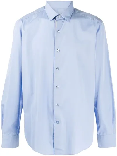 Lanvin Button-up Shirt In Blue