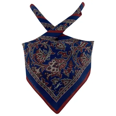 Pre-owned Saint Laurent Neckerchief In Multicolour