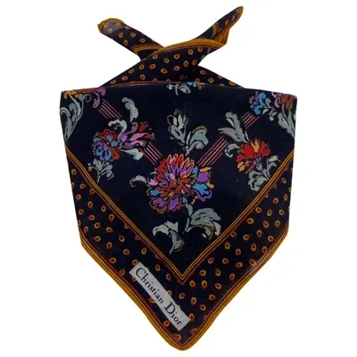 Pre-owned Dior Neckerchief In Multicolour