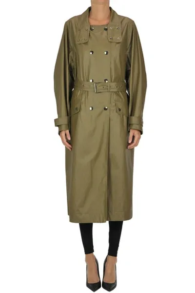 Isabel Marant Tatiana Trench Coat In Kaki