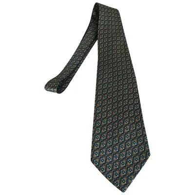 Pre-owned Giorgio Armani Silk Tie In Multicolour