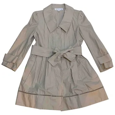 Pre-owned Jill Stuart Trench Coat In Beige