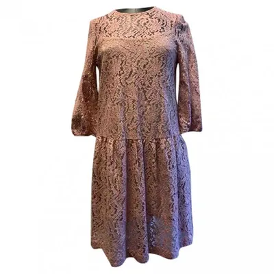 Pre-owned Max Mara Mid-length Dress In Pink