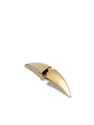 Shaun Leane Arc Single Earring In Yellow Gold Vermeil