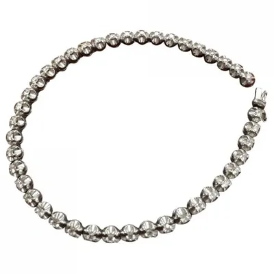 Pre-owned Damiani White Gold Bracelet In Silver