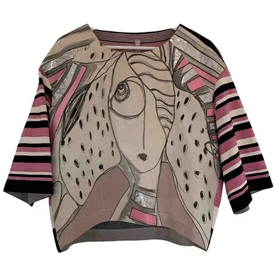 Pre-owned Antonio Marras Multicolour Cotton Top