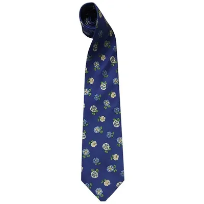 Pre-owned Saint Laurent Silk Tie In Blue