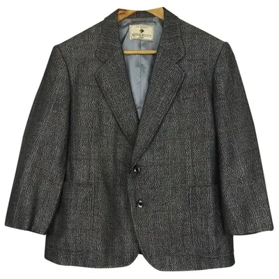 Pre-owned Nina Ricci Jacket In Grey