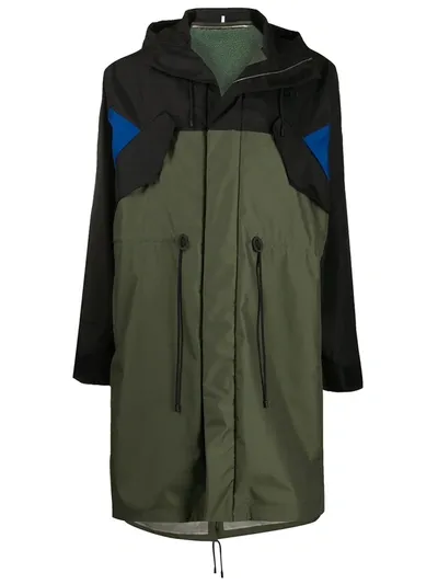 Loewe Eln Fleece Lined Parka In Green